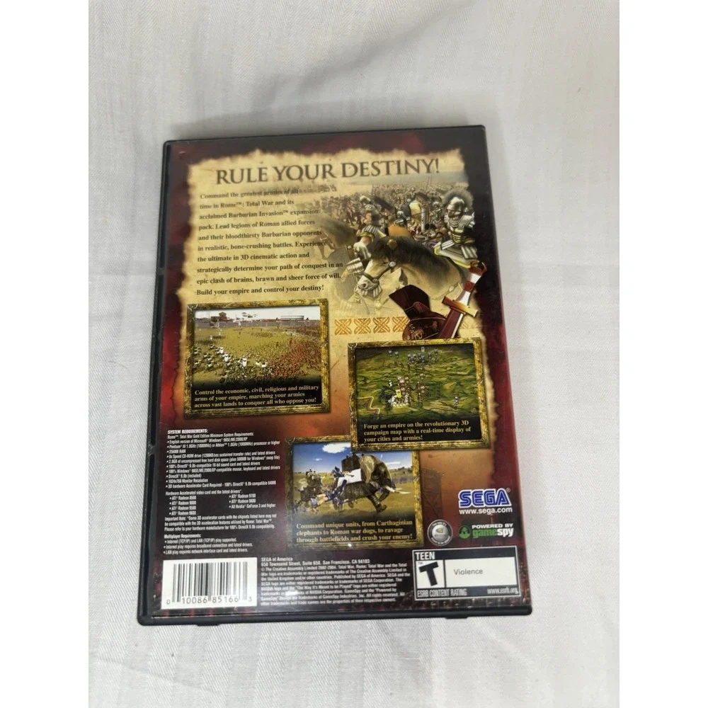 Rome: Total War Gold Edition‎ (PC, 2006)